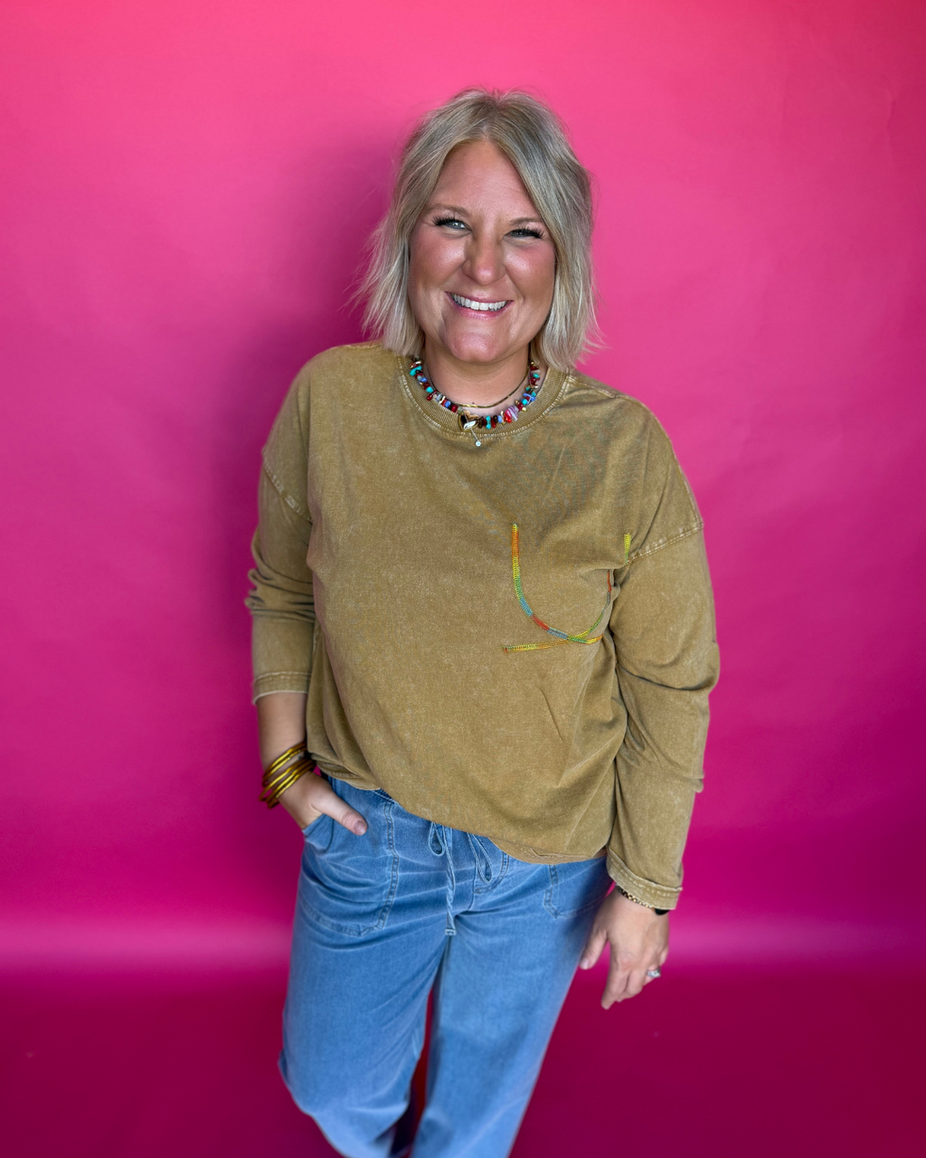 The Golden Edit Top