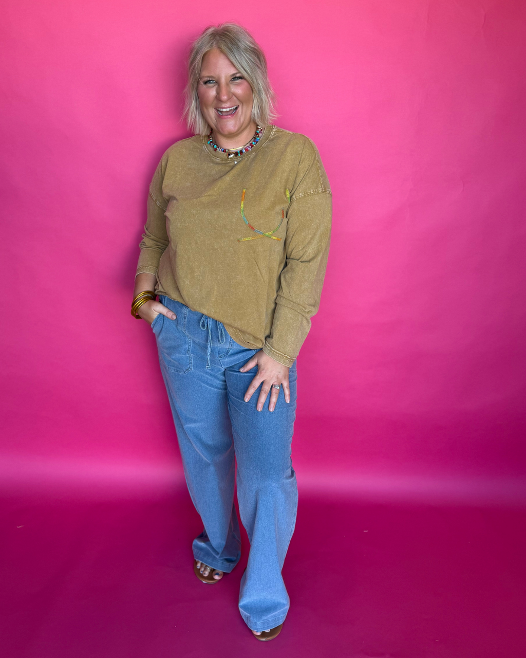 The Golden Edit Top