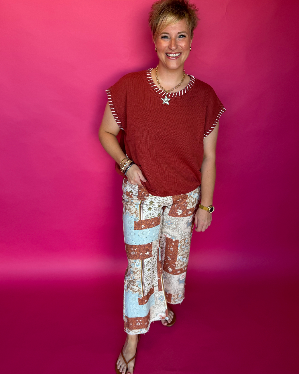 Collected Patchwork Denim Pants