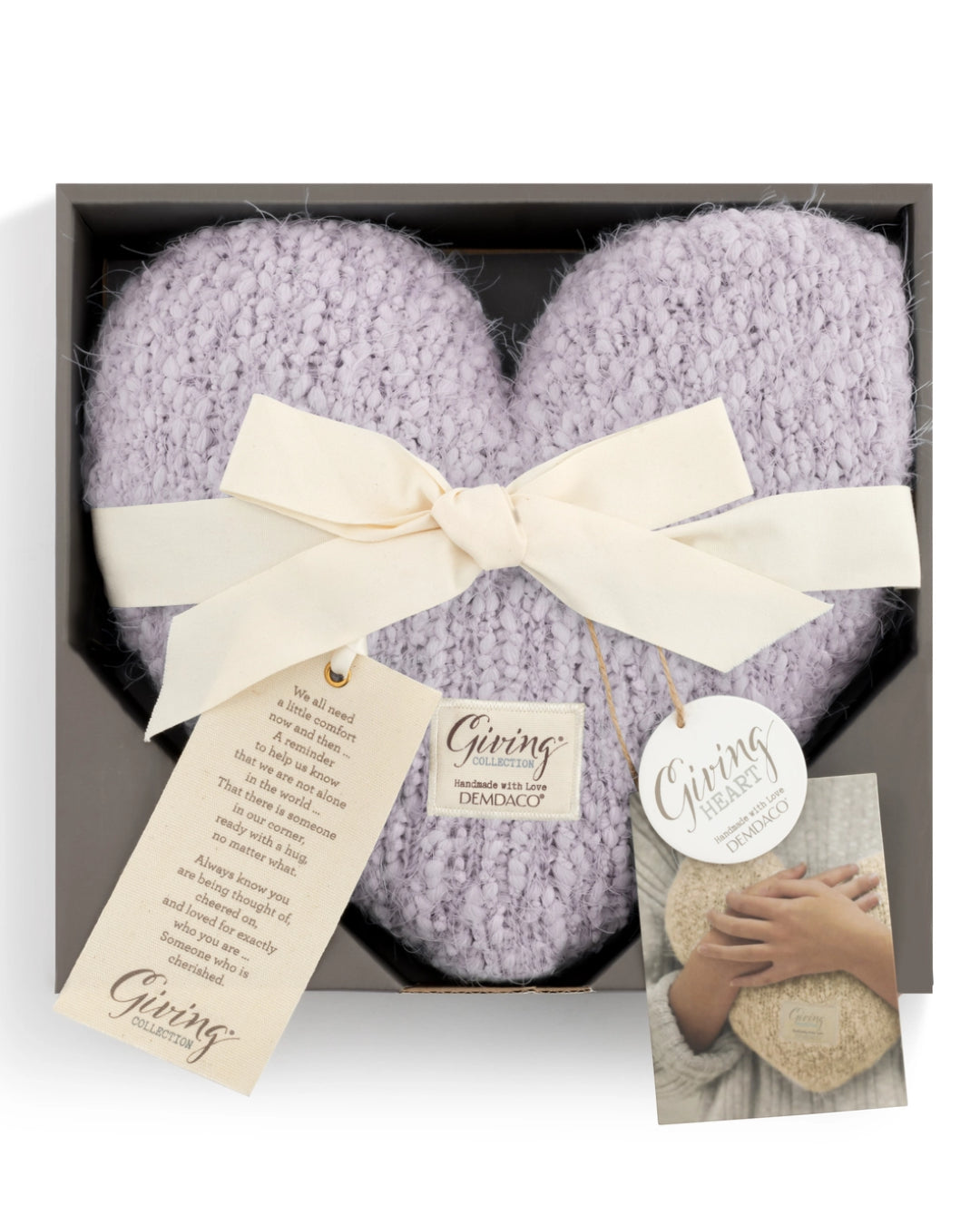 Purple Giving Heart