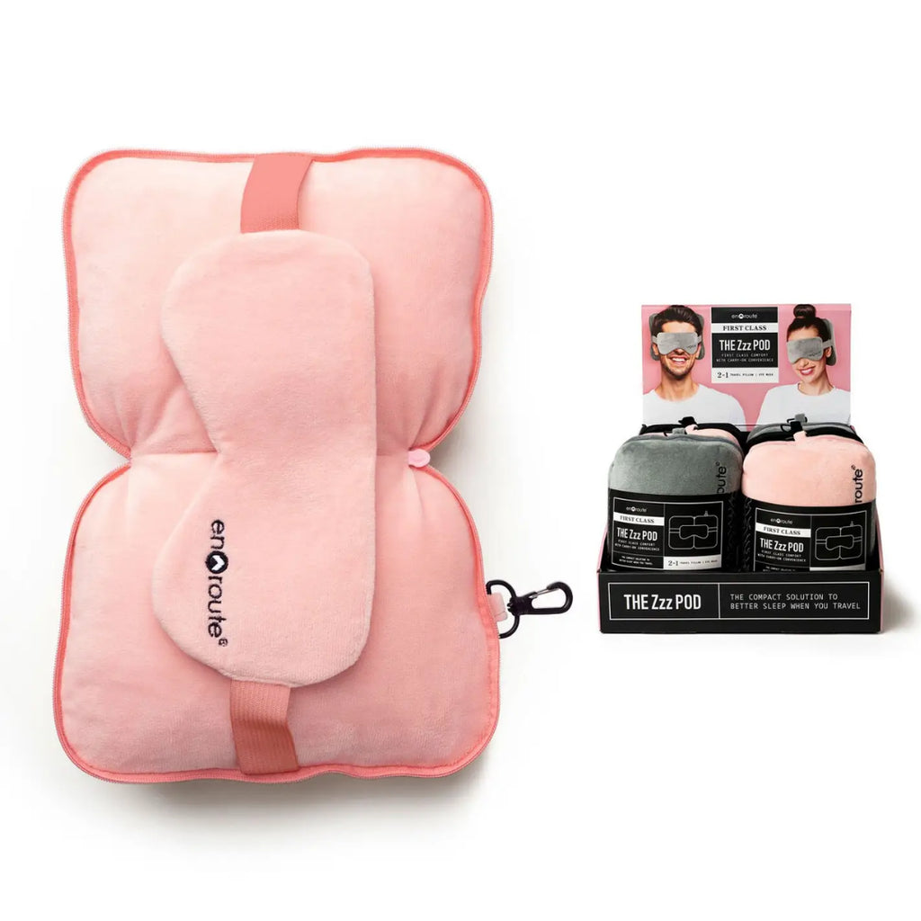Z Pods Travel Pillow and Eye Mask