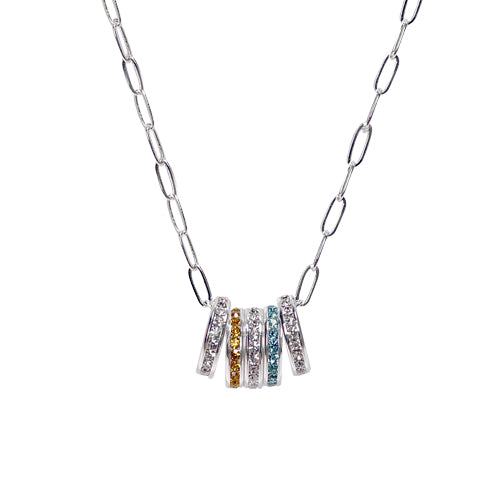 Maya J Birthstone Charms for Necklaces