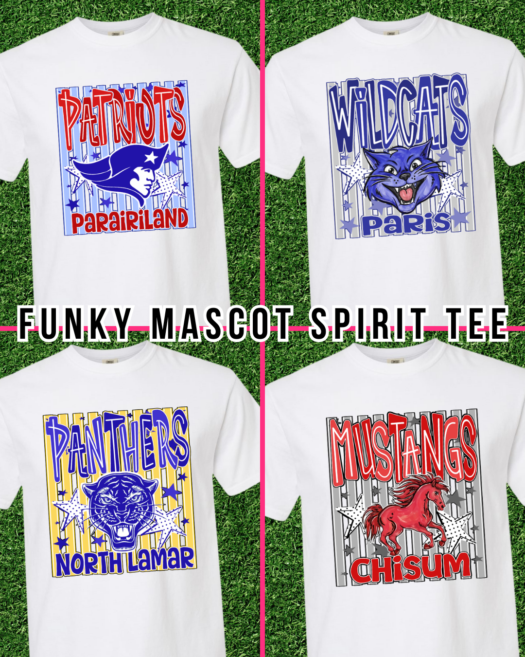 Funky Mascot Spirit Tee