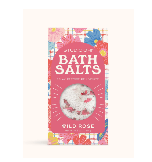 Studio Oh Wild Rose Bath Salts