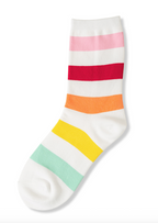 Stripe Crew Socks