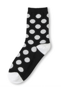 Polka Dot Crew Socks