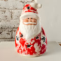 Clay Santa Claus Lantern
