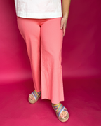 Bold Step Jeans in Flamingo Pink