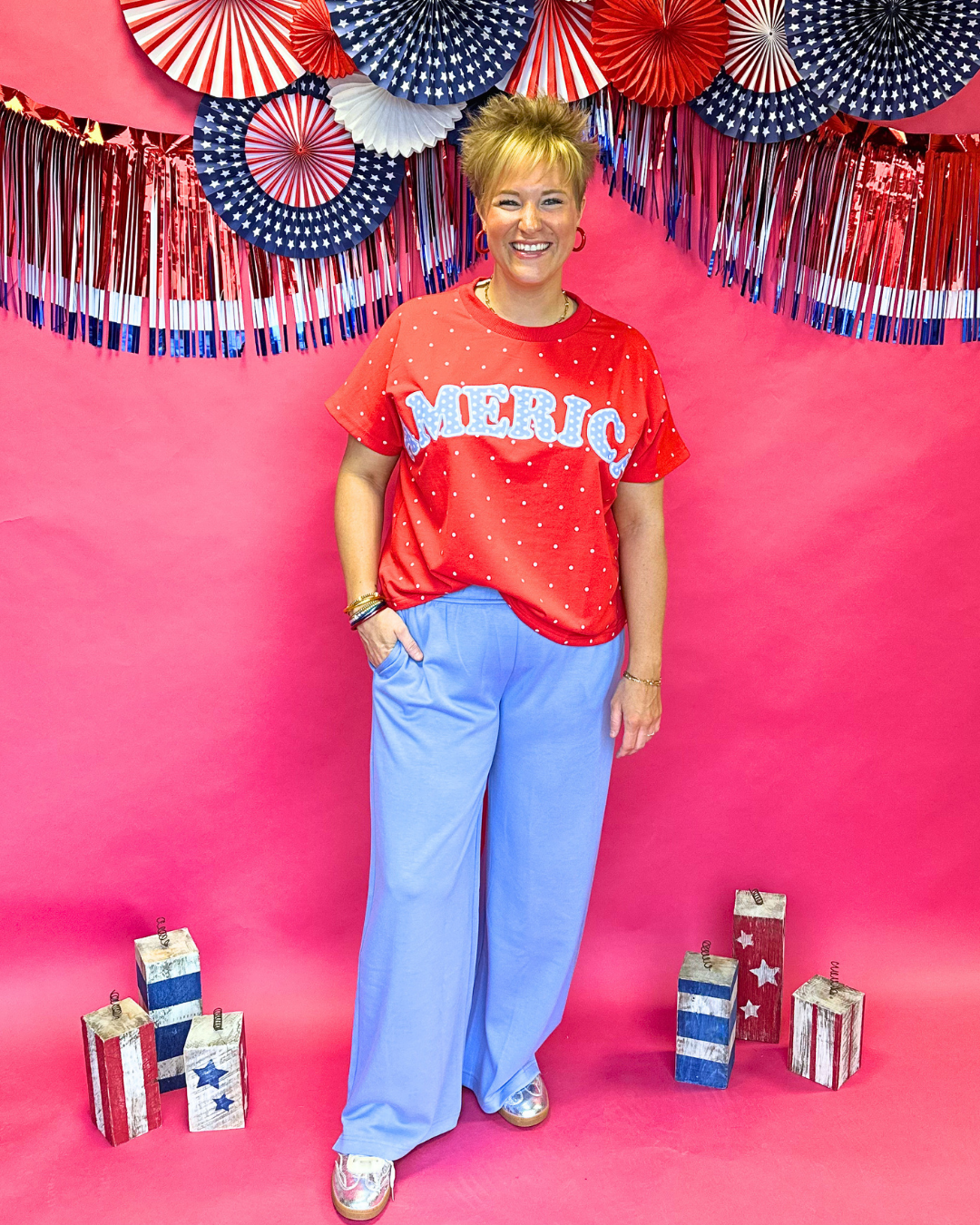 Petal Push Pants in Periwinkle