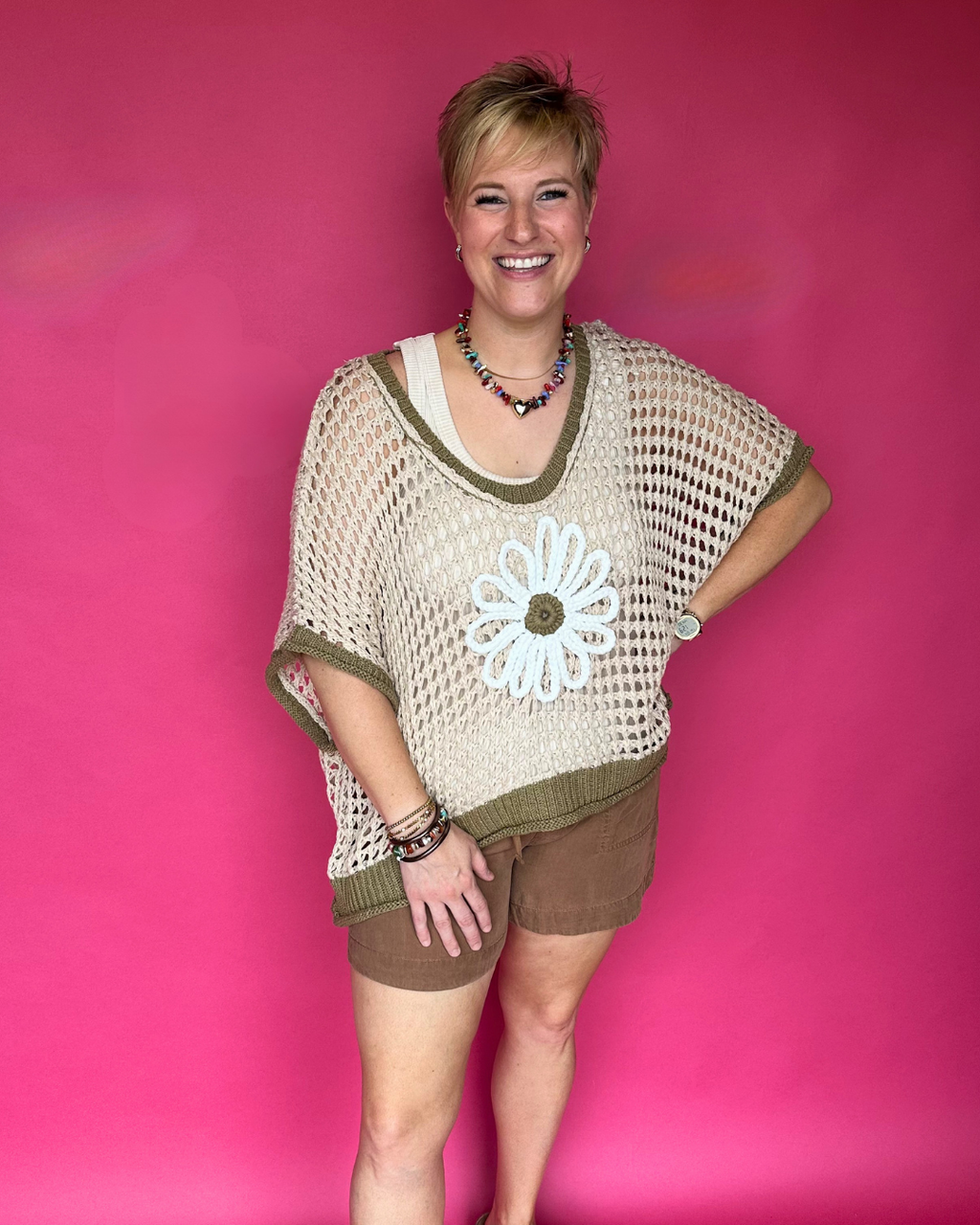 Easy Living Shorts in Brown