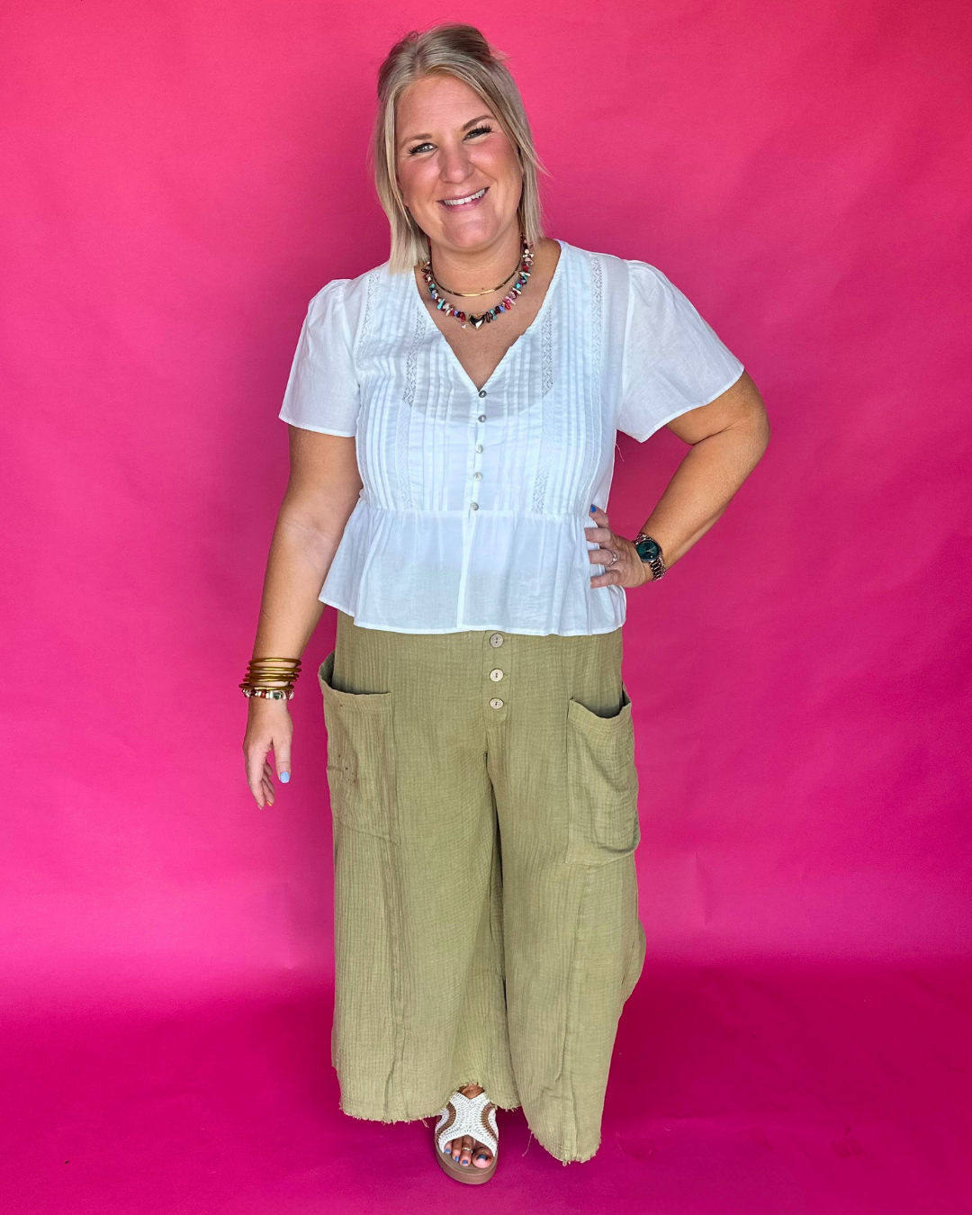 Olive Grove Pants
