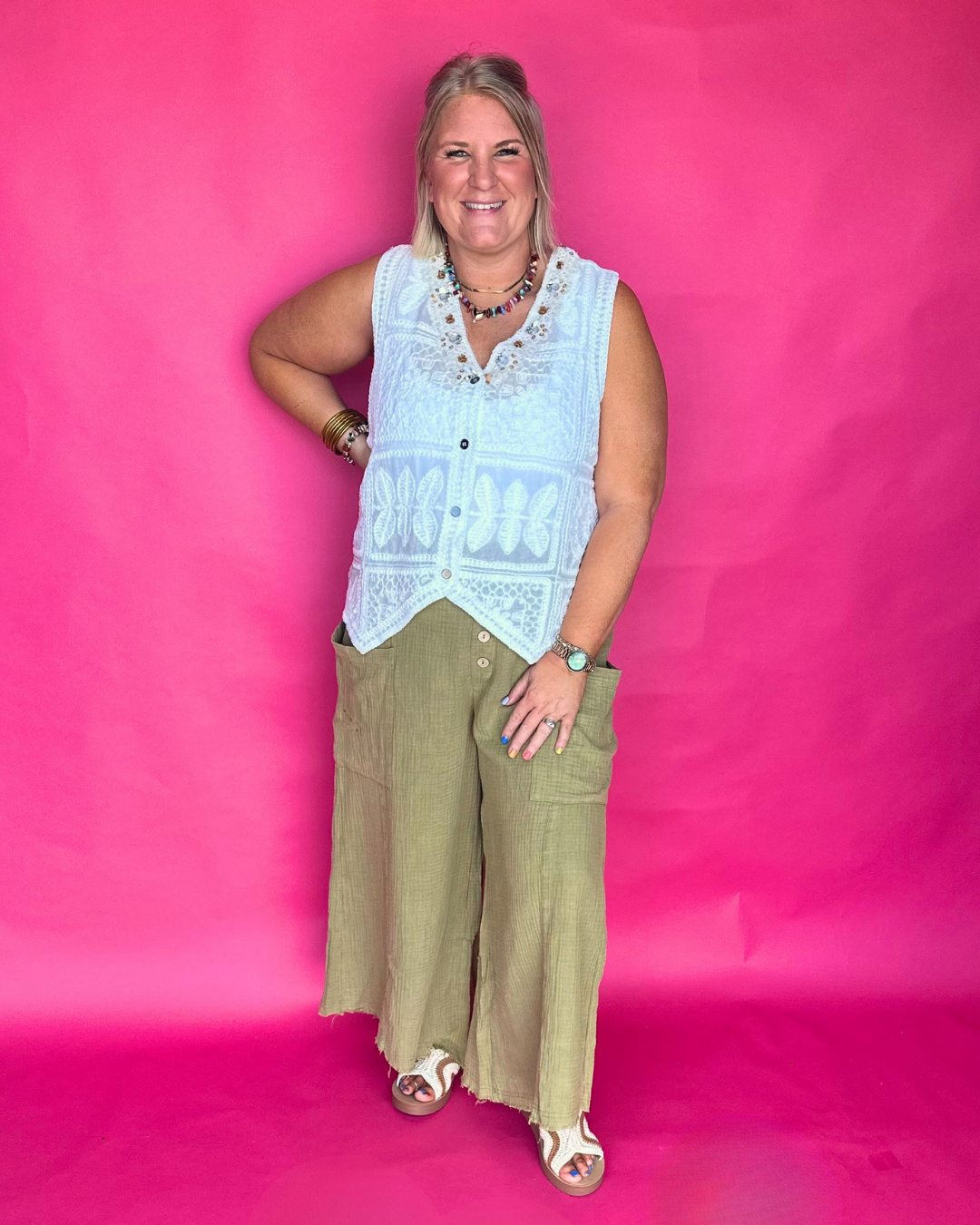 Olive Grove Pants