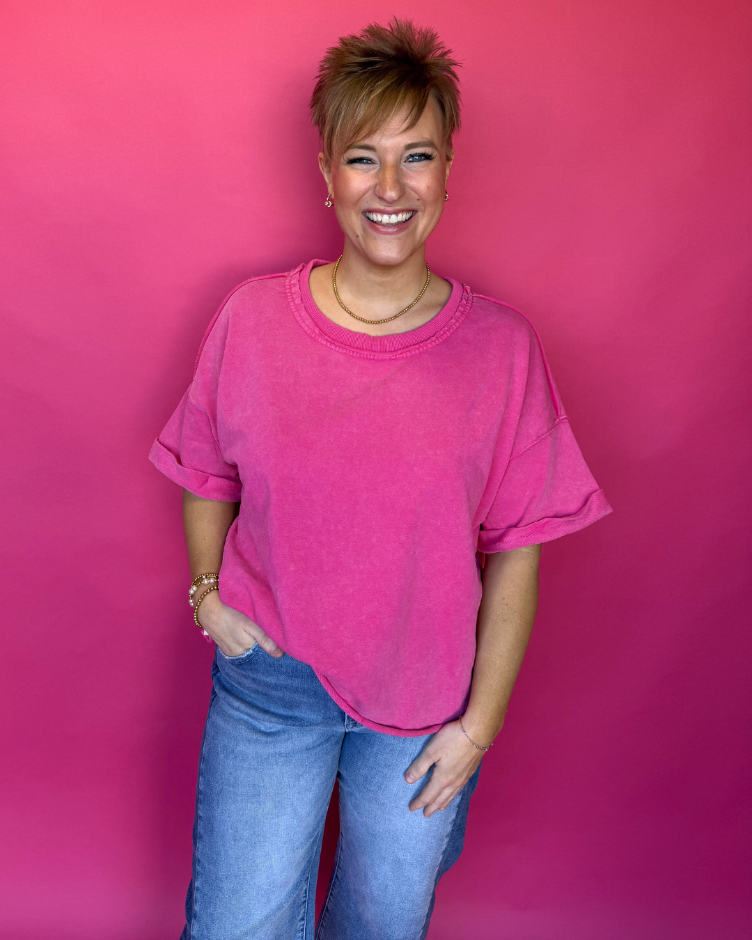 Pretty in Punch Top