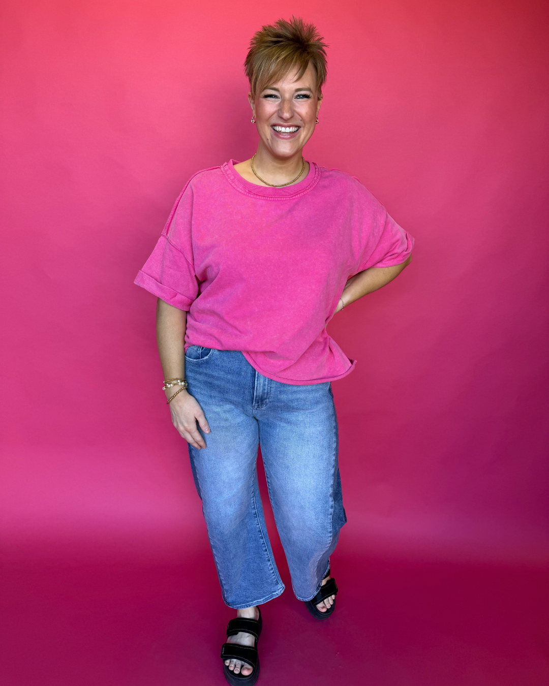 Pretty in Punch Top