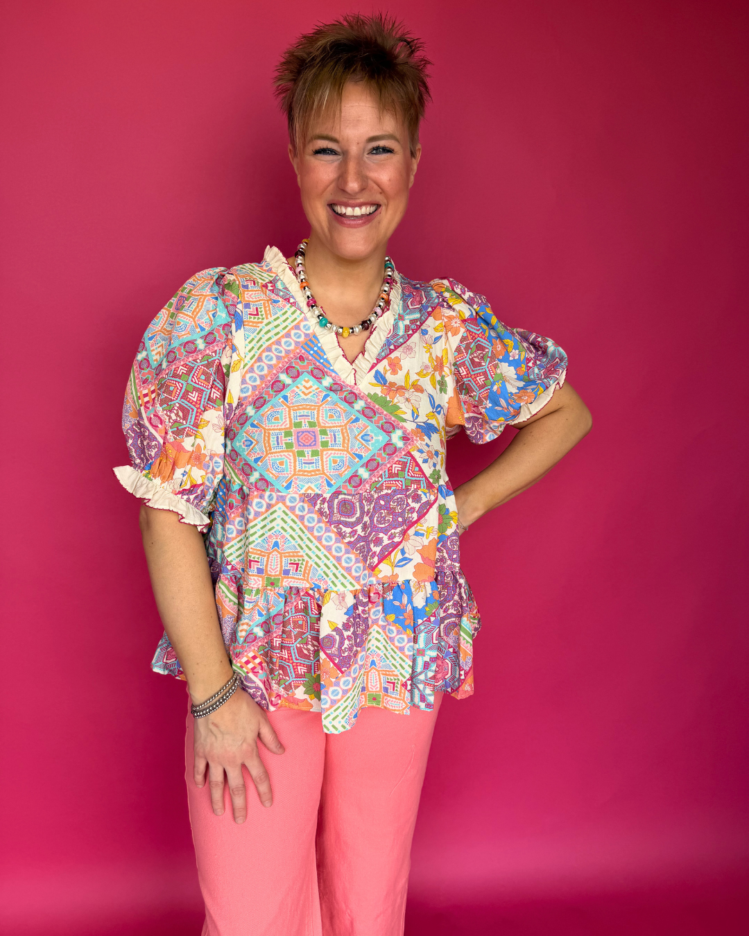 Color Me Confident Top
