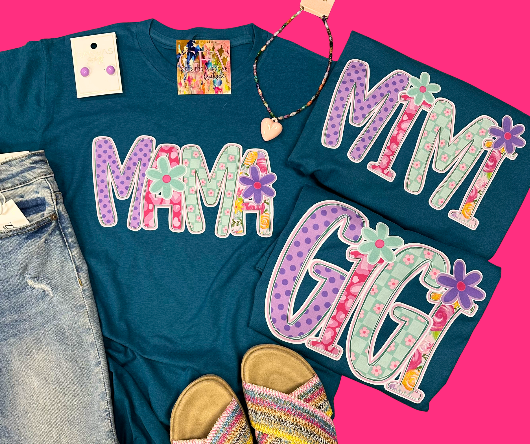 Wildflower Custom Mama Tee