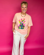 Floral Cactus Tee