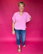 Wildflower Whisper Top in Pink