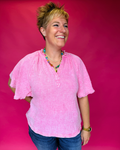 Wildflower Whisper Top in Pink