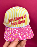 Fun times & Tan Lines Embroidered Baseball Cap