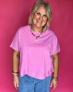 Sweet Citrus Tee in Candy Pink