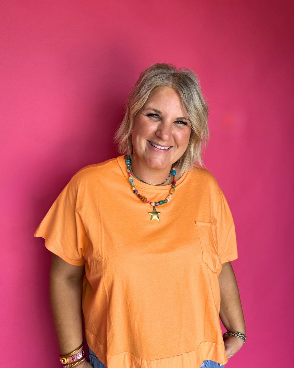 Sweet Citrus Tee in Orange