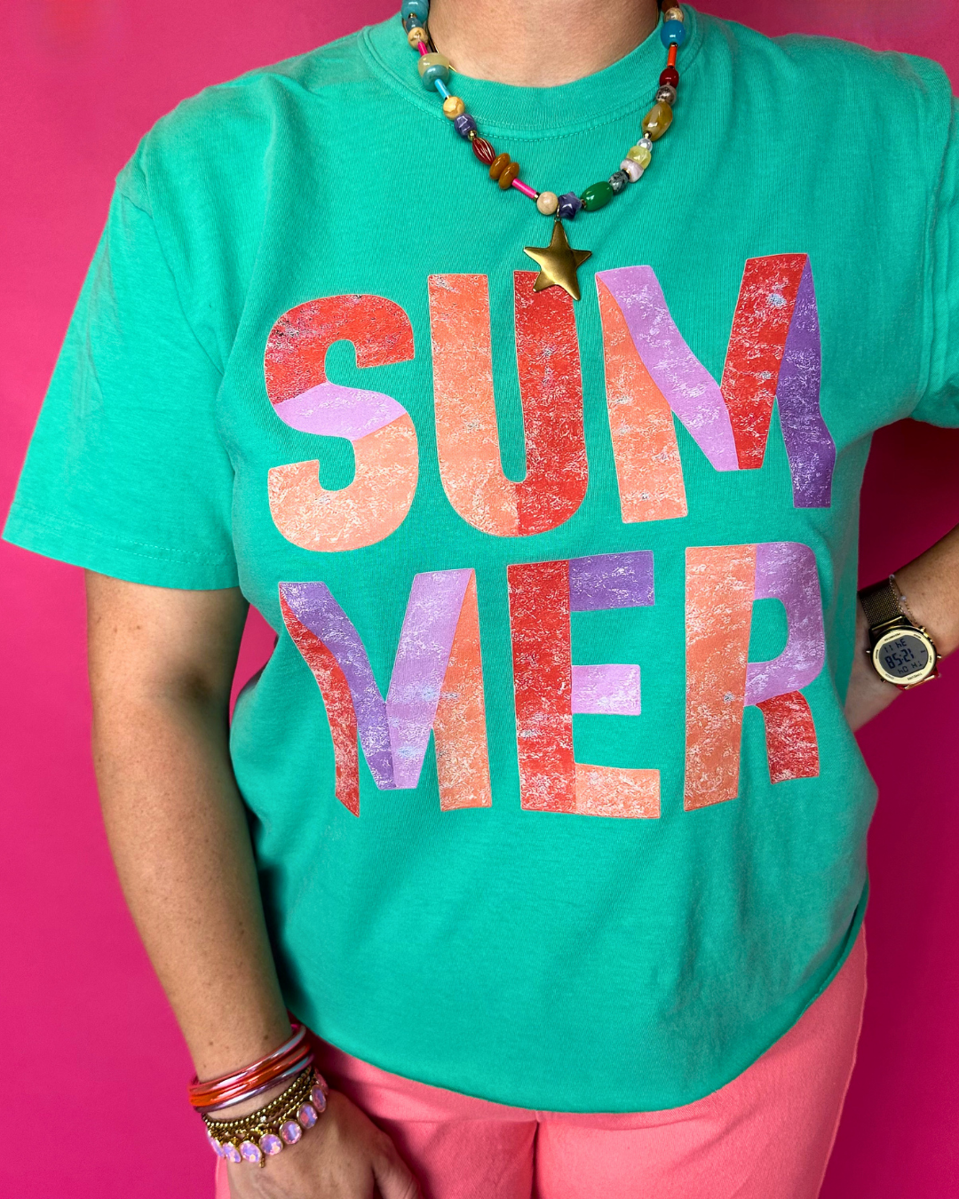 Distressed Summer Tee