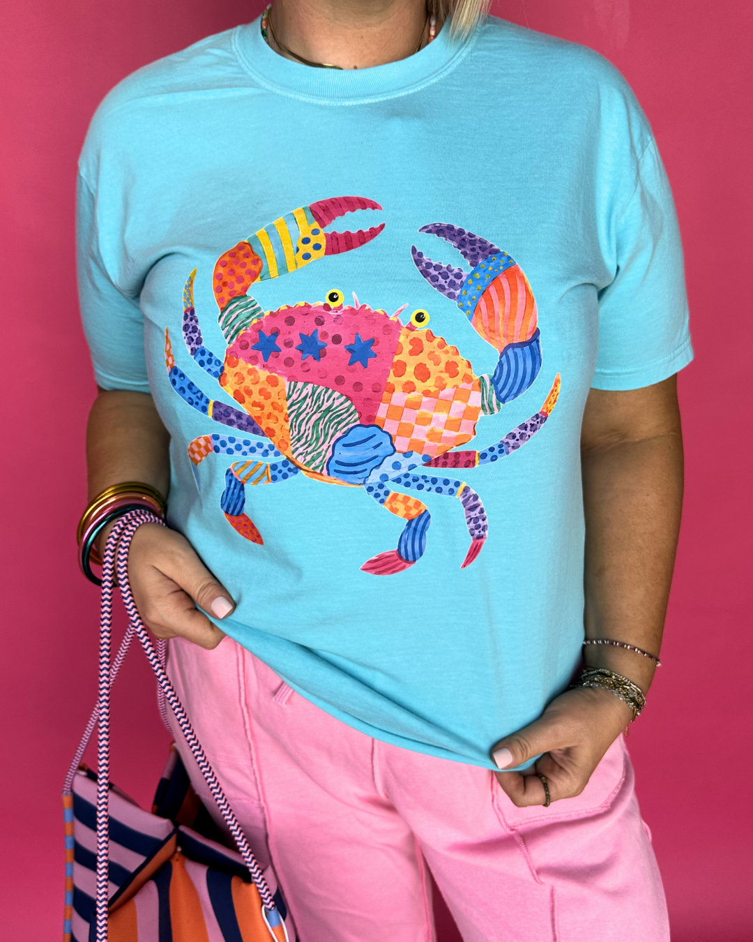 Colorful Crabbie Tee