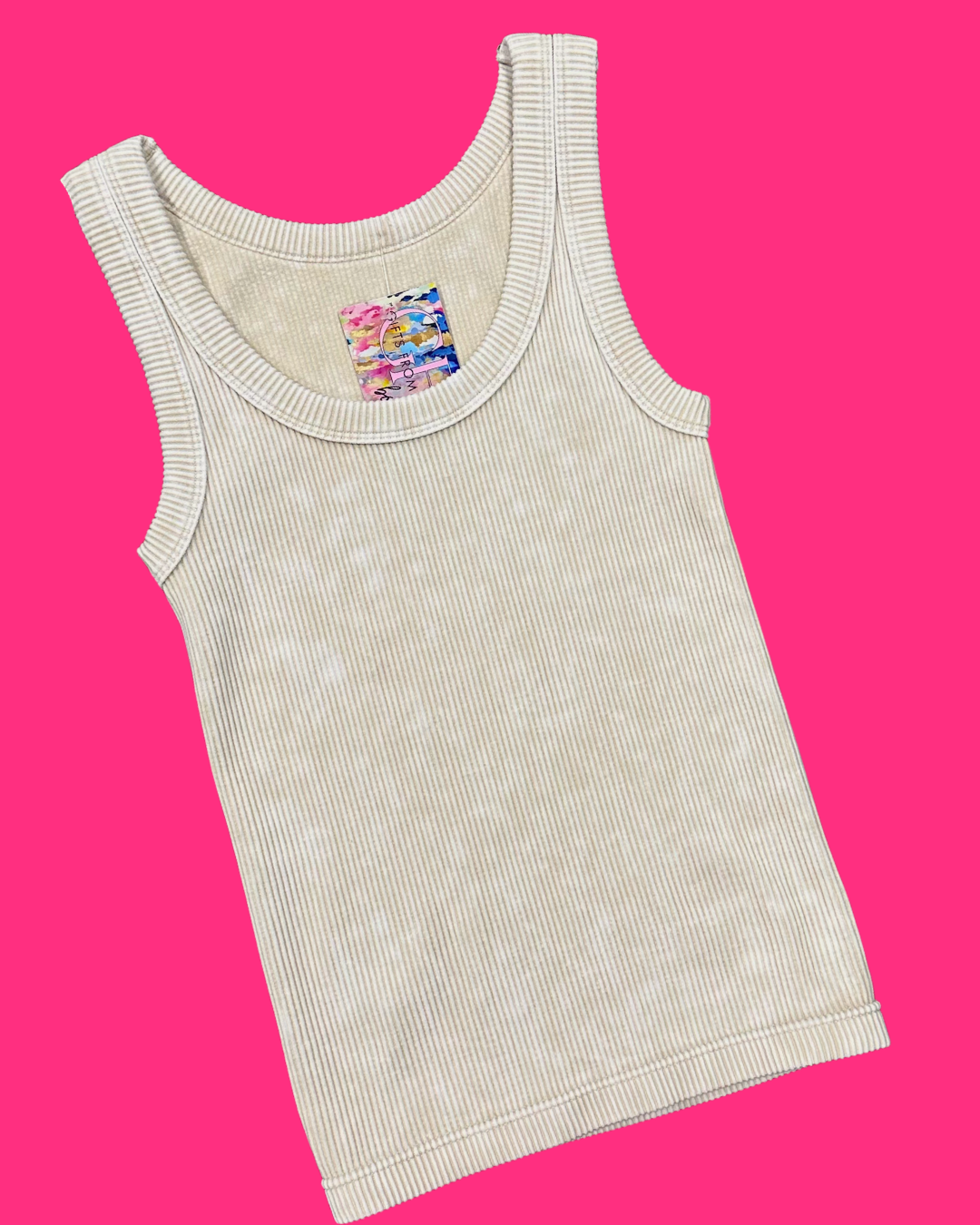 Sweet Pea Tank in Bone