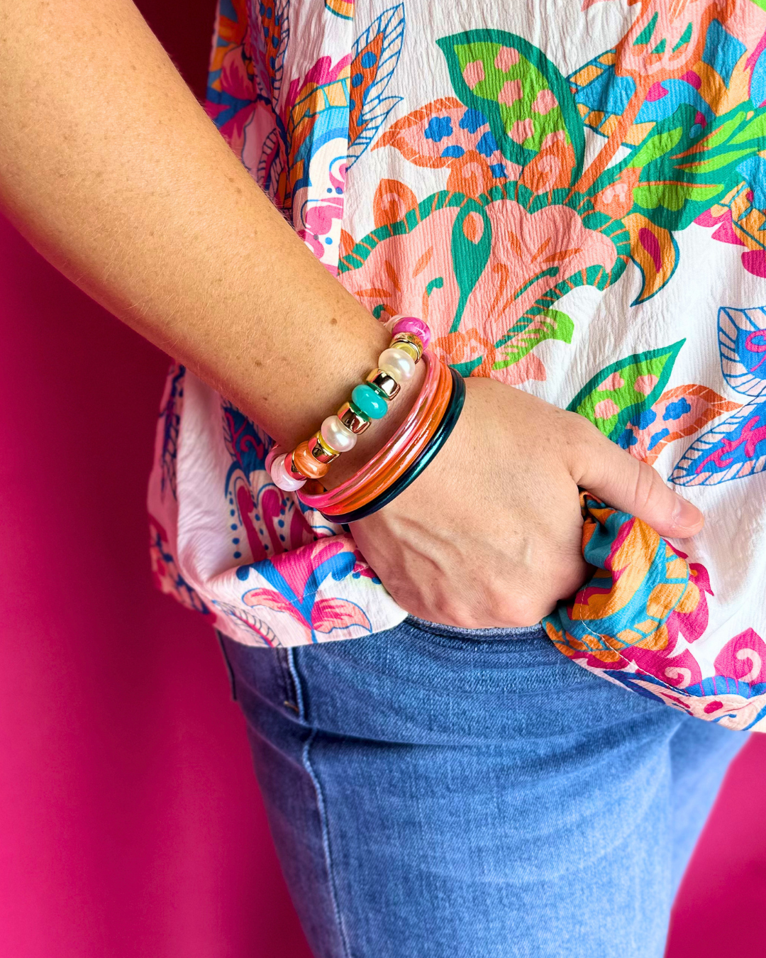 Summer Confetti Top
