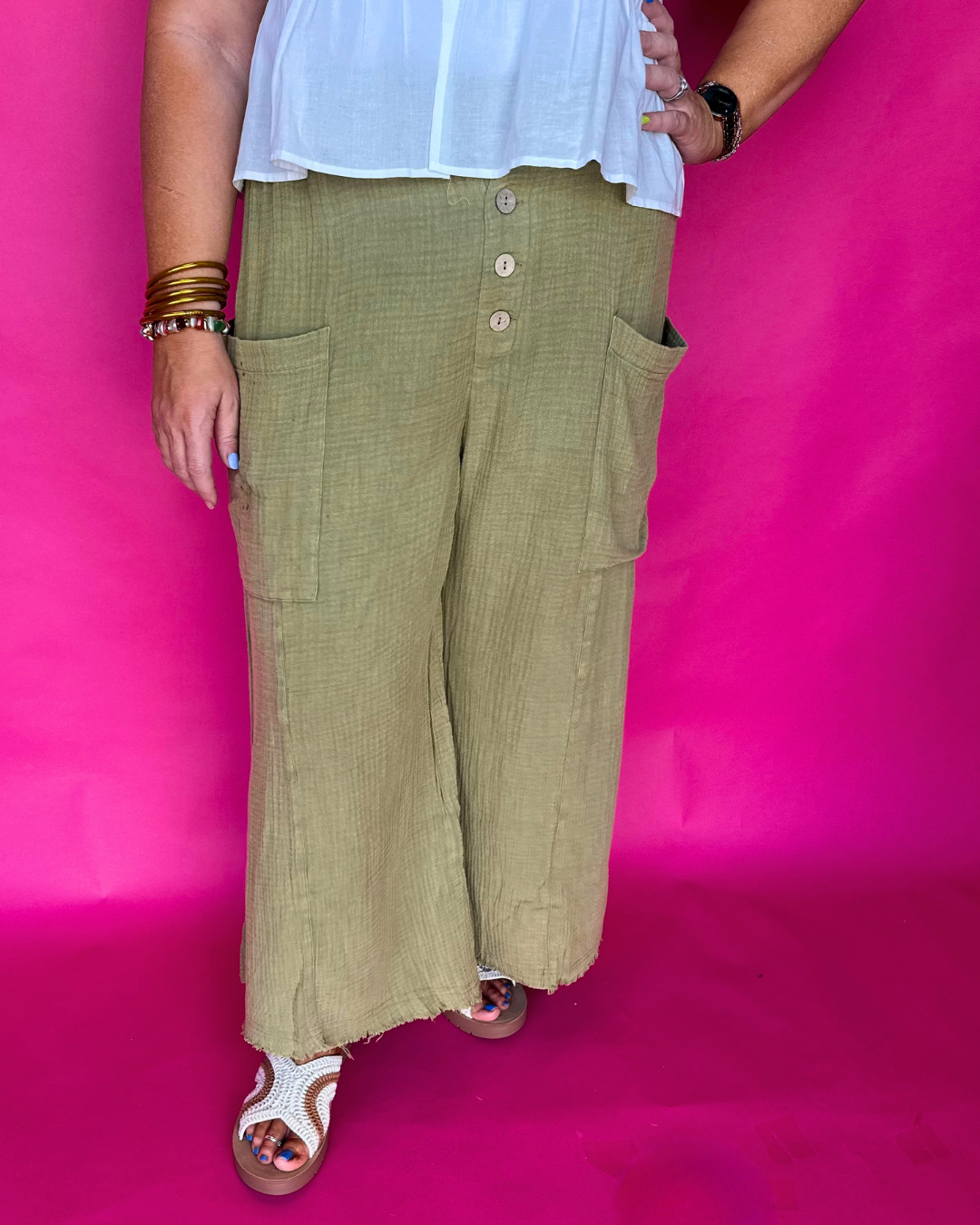 Olive Grove Pants