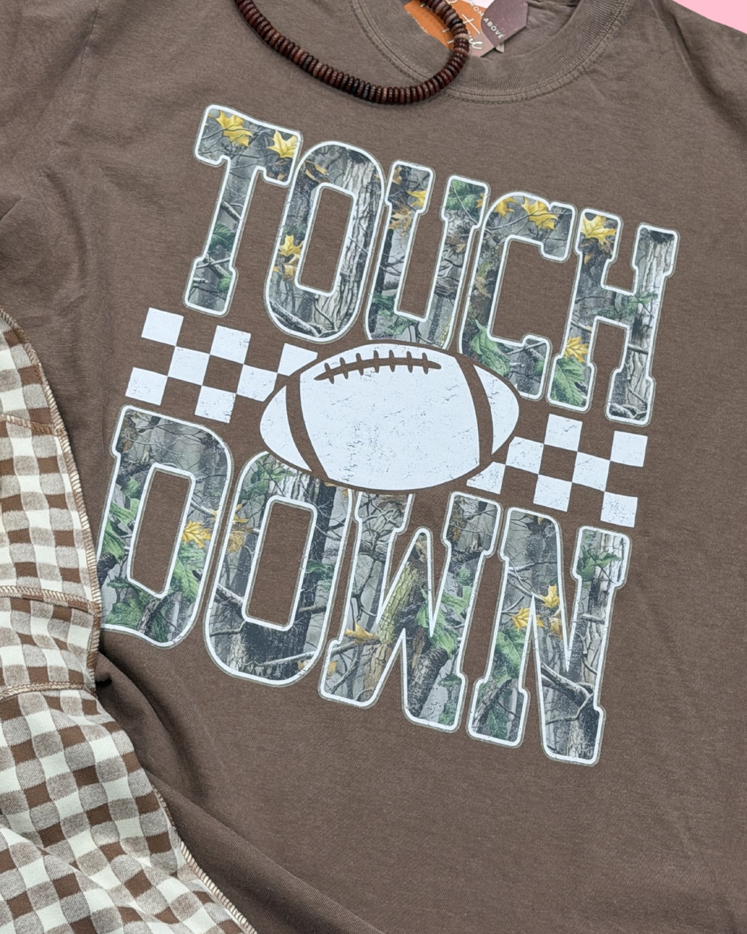 Camo Touchdown Graphic Tee