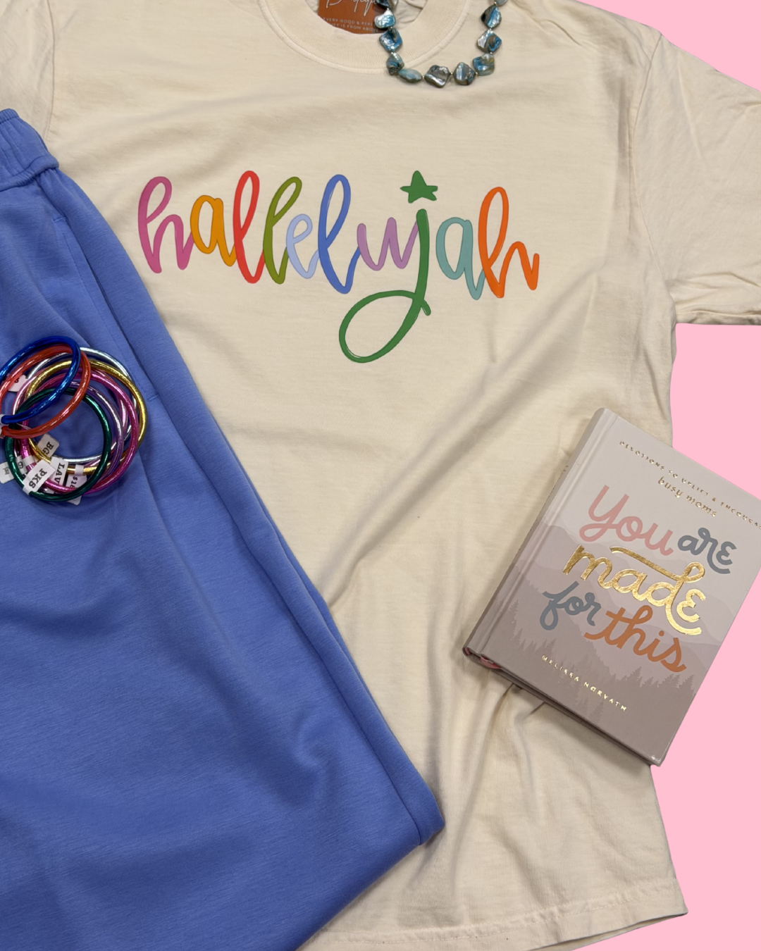 Bright Hallelujah Graphic Tee