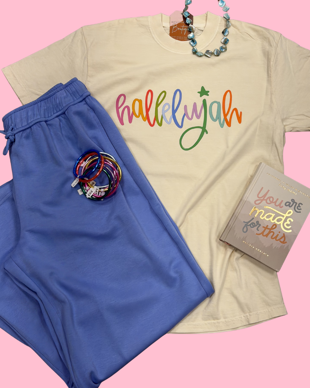 Bright Hallelujah Graphic Tee