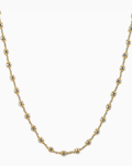 Two-Tone Rondelle Beaded Necklace