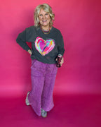 Painted Heart Sweatshirt