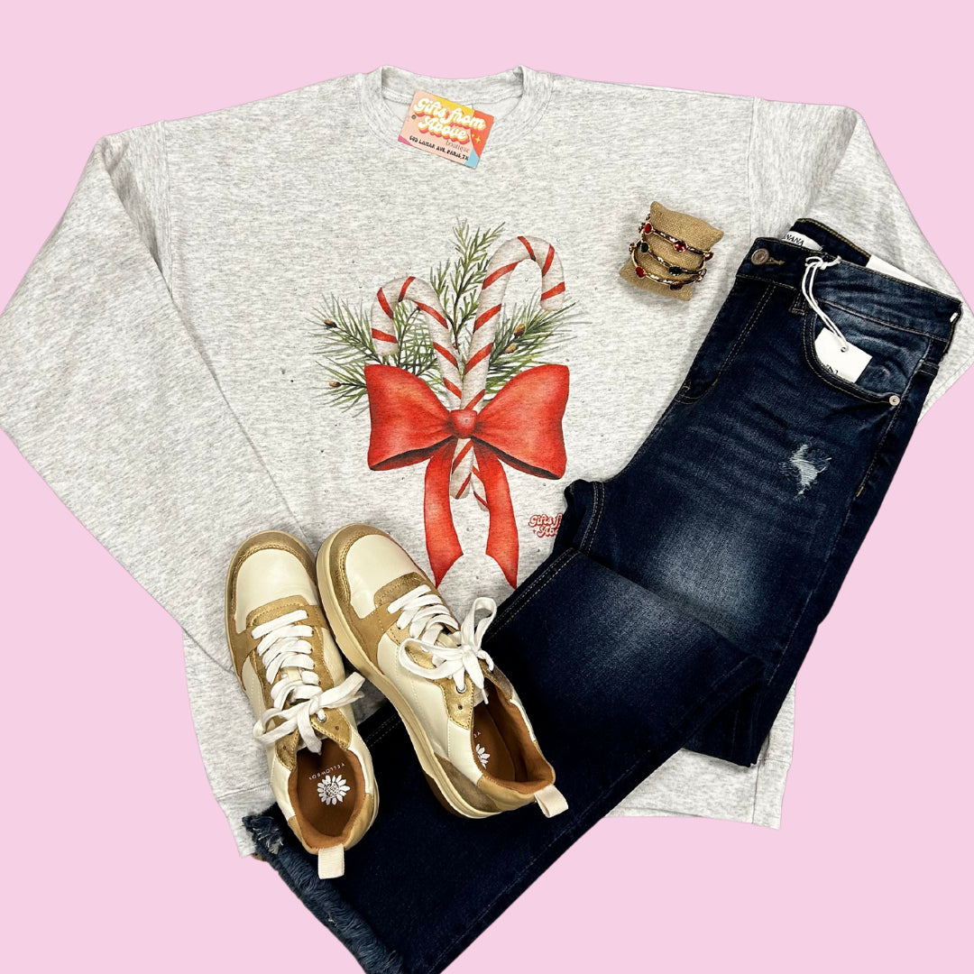 Candy Cane Sweatshirt