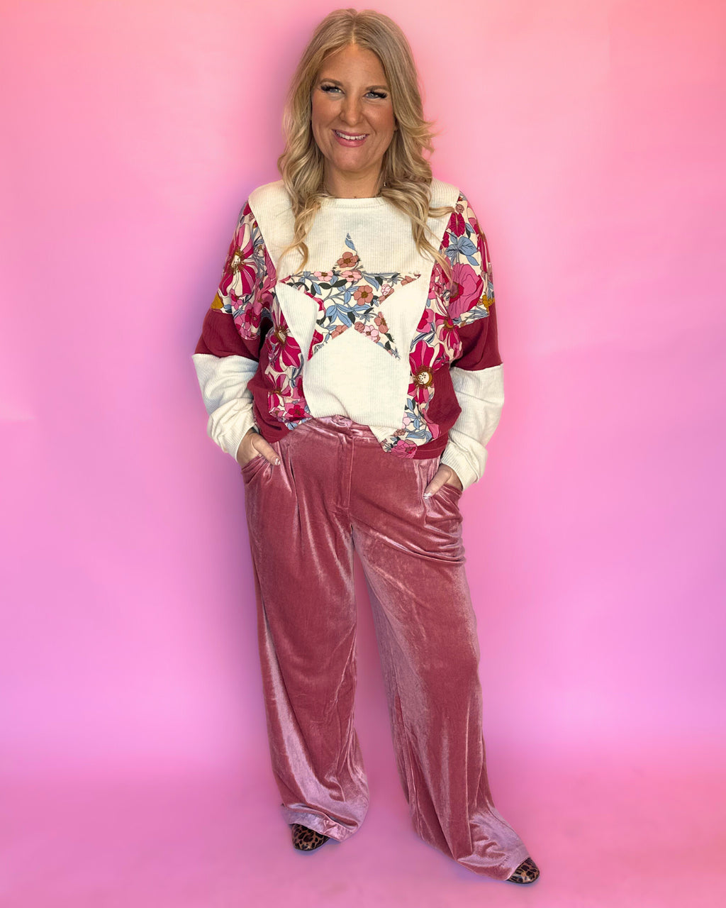 Blizzard Babe Velvet Pants