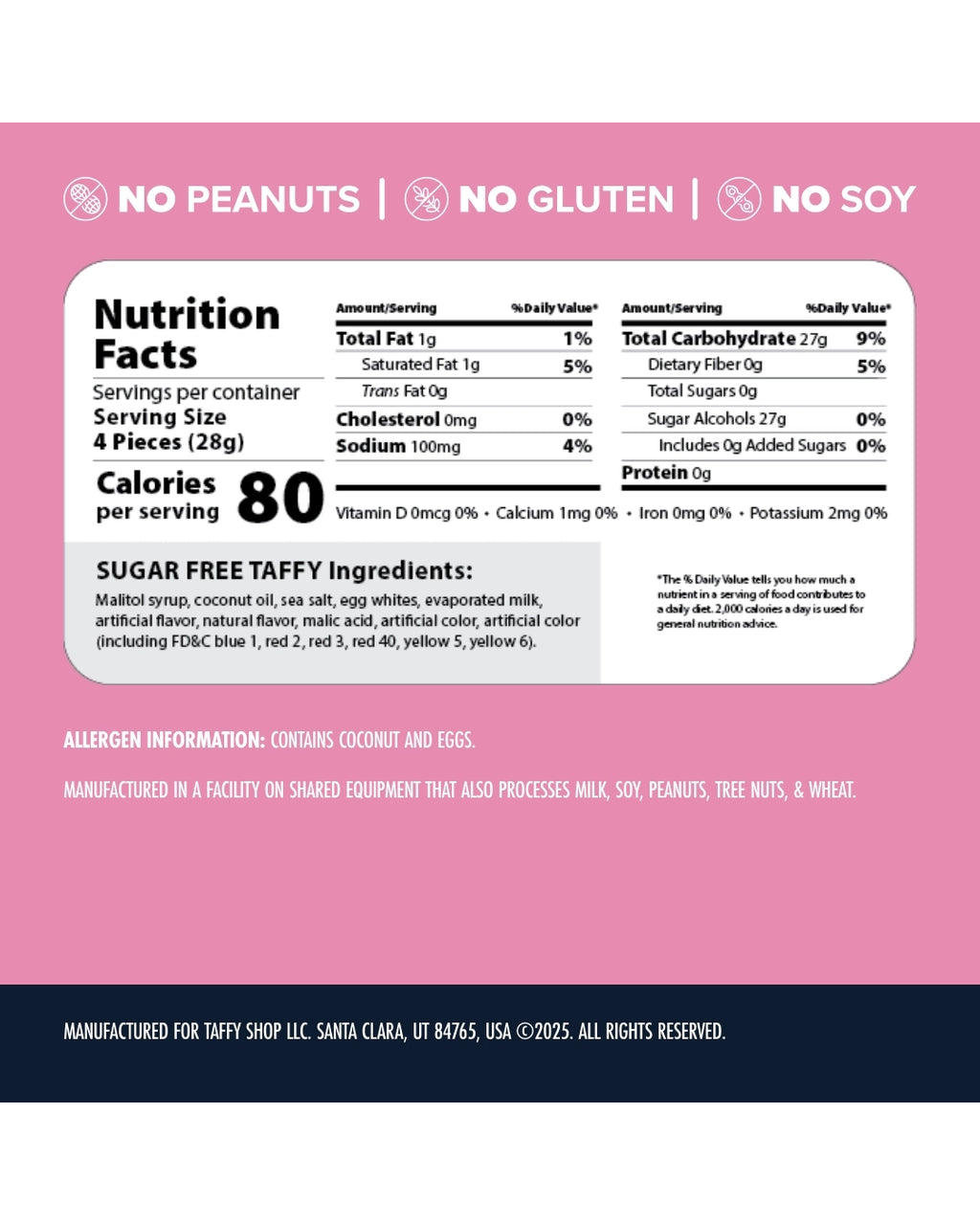 Sugar Free Favorites by Taffy Shop