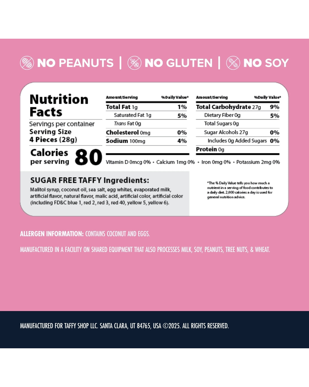 Sugar Free Favorites by Taffy Shop