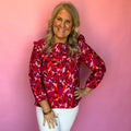 Carter Top in Pink Floral