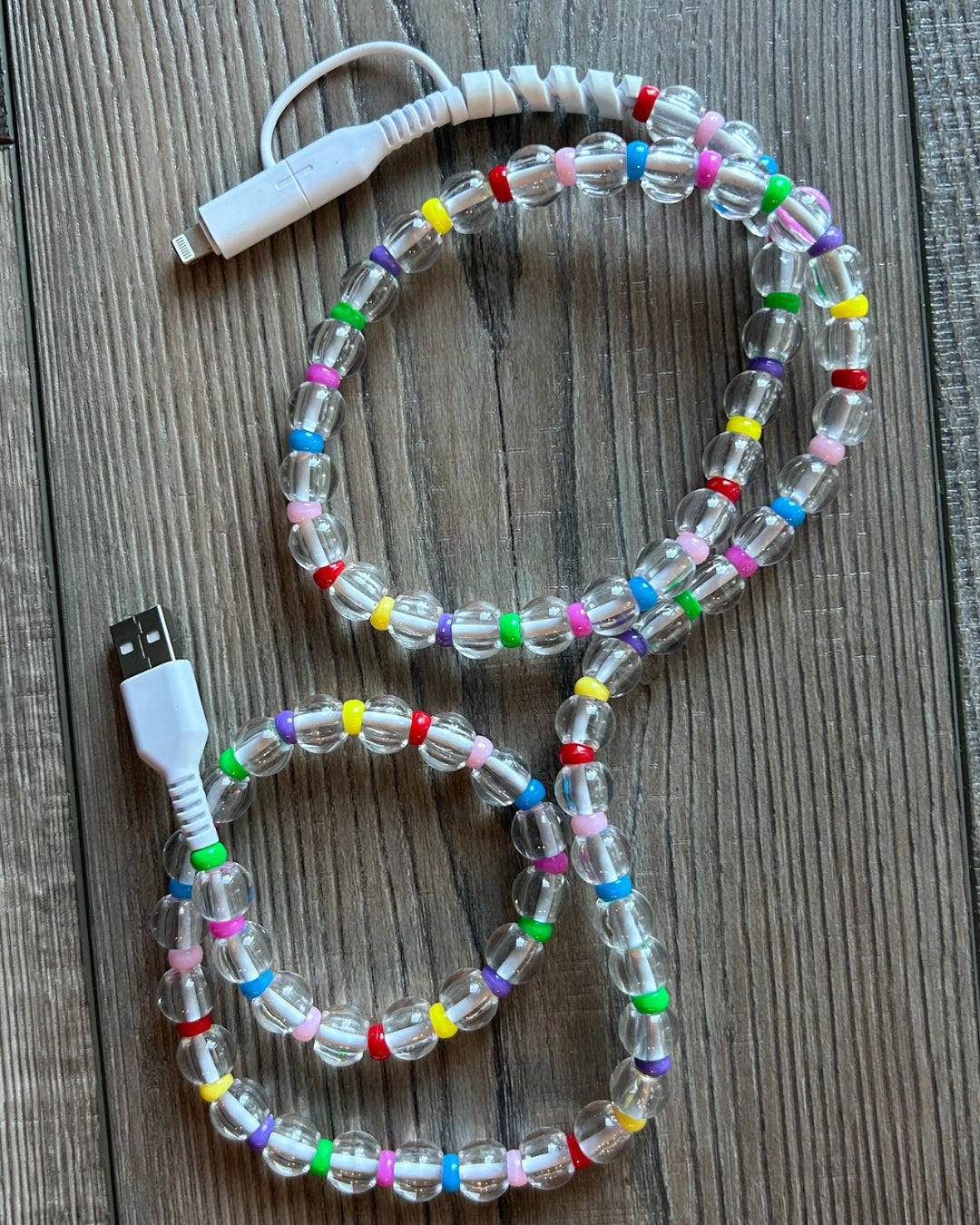 Beaded Phone Charger