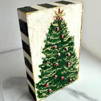 Christmas Tree Handpainted Art