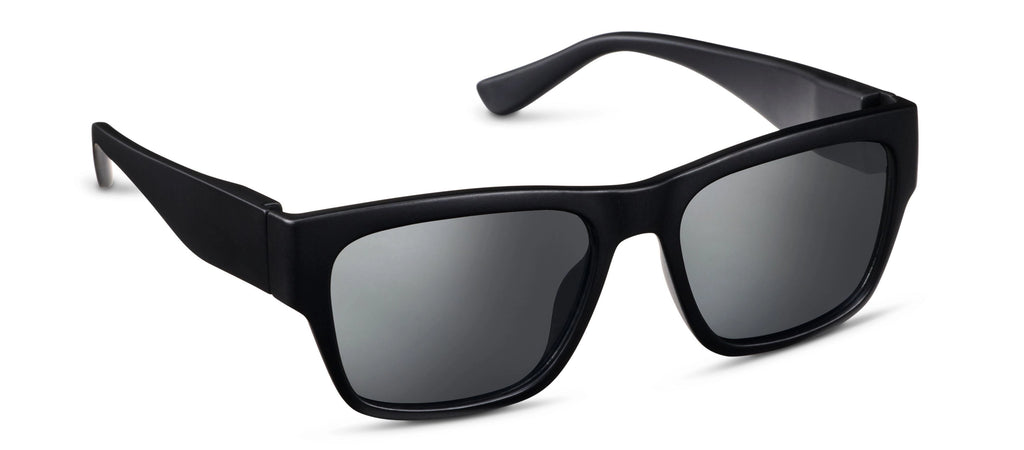 Peepers Hank Polarized Sunglasses in Matte Black