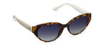 Peeper En Route  Polarized Sunglasses in Tortoise & White