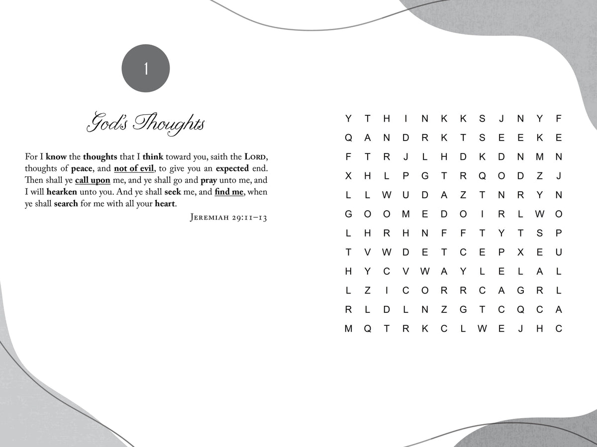 Calming Bible Word Searches