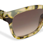 Peepers Sandy Polarized Sunglasses in Yellow Chai