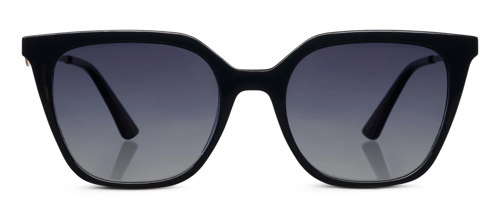 Peepers Venue Polarized Sunglasses in Black