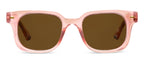 Peepers Clubhouse Polarized Sunglasses in Blush