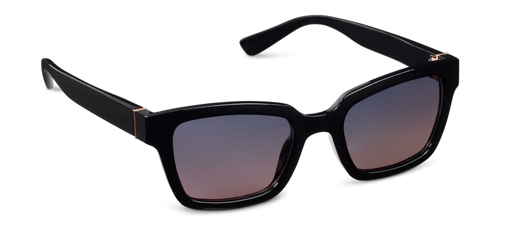 Peepers Myrtle Polarized Sunglasses in Black
